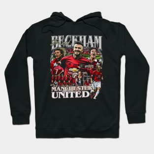 David Beckham MU Vintage Bootleg Hoodie